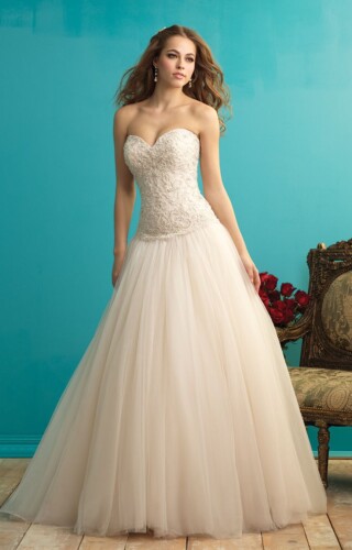 suknia slubna allure bridals 9256
