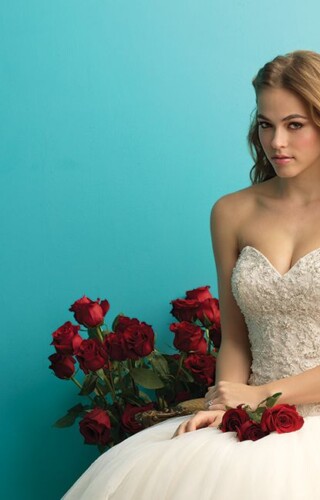 suknia slubna allure bridals 9256