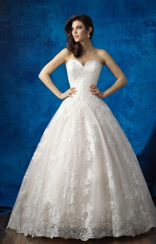 suknia slubna allure bridals 9353