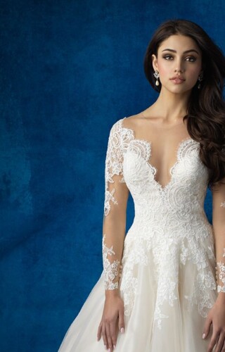 suknia slubna allure bridals 9366