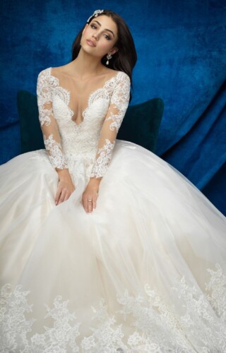 suknia slubna allure bridals 9366