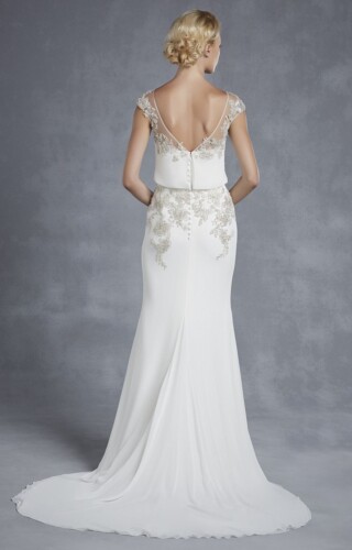 suknia slubna blue by enzoani Harlem