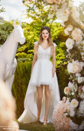 suknia slubna herms bridal Beijing
