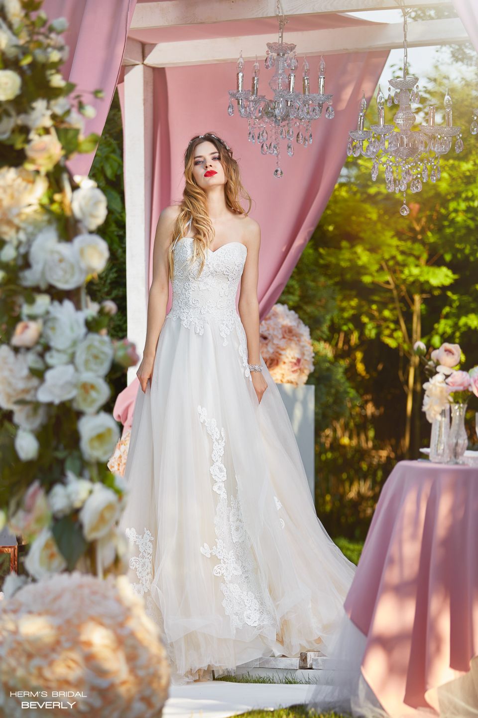 Wedding dress Herm’s Bridal BEVERLY Warsaw Slubne.pl