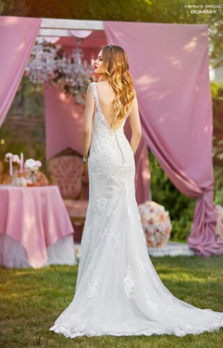 suknia slubna herms bridal Bombay