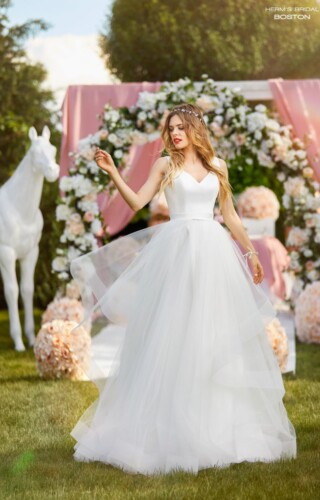 suknia slubna herms bridal Boston