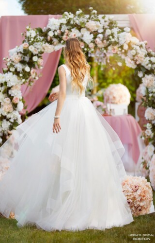 suknia slubna herms bridal Boston