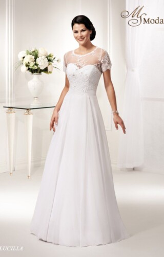 suknia slubna ms moda LUCILLA