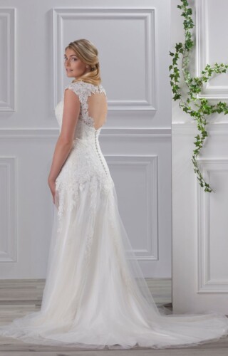 suknia slubna tres chic 8258