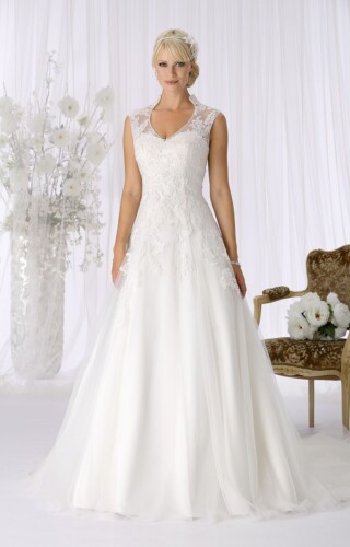 suknia slubna tres chic 8339