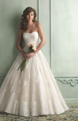 suknia slubna allure bridals 9121