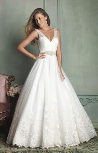suknia slubna allure bridals 9124
