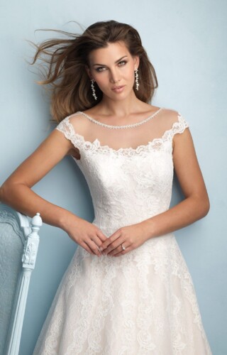 suknia slubna allure bridals 9222