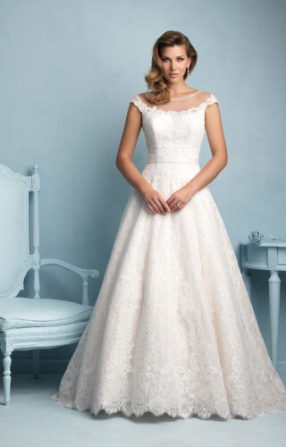 suknia slubna allure bridals 9222