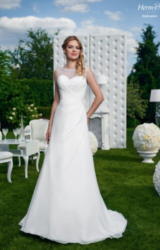 suknia slubna herms bridal Alabaster
