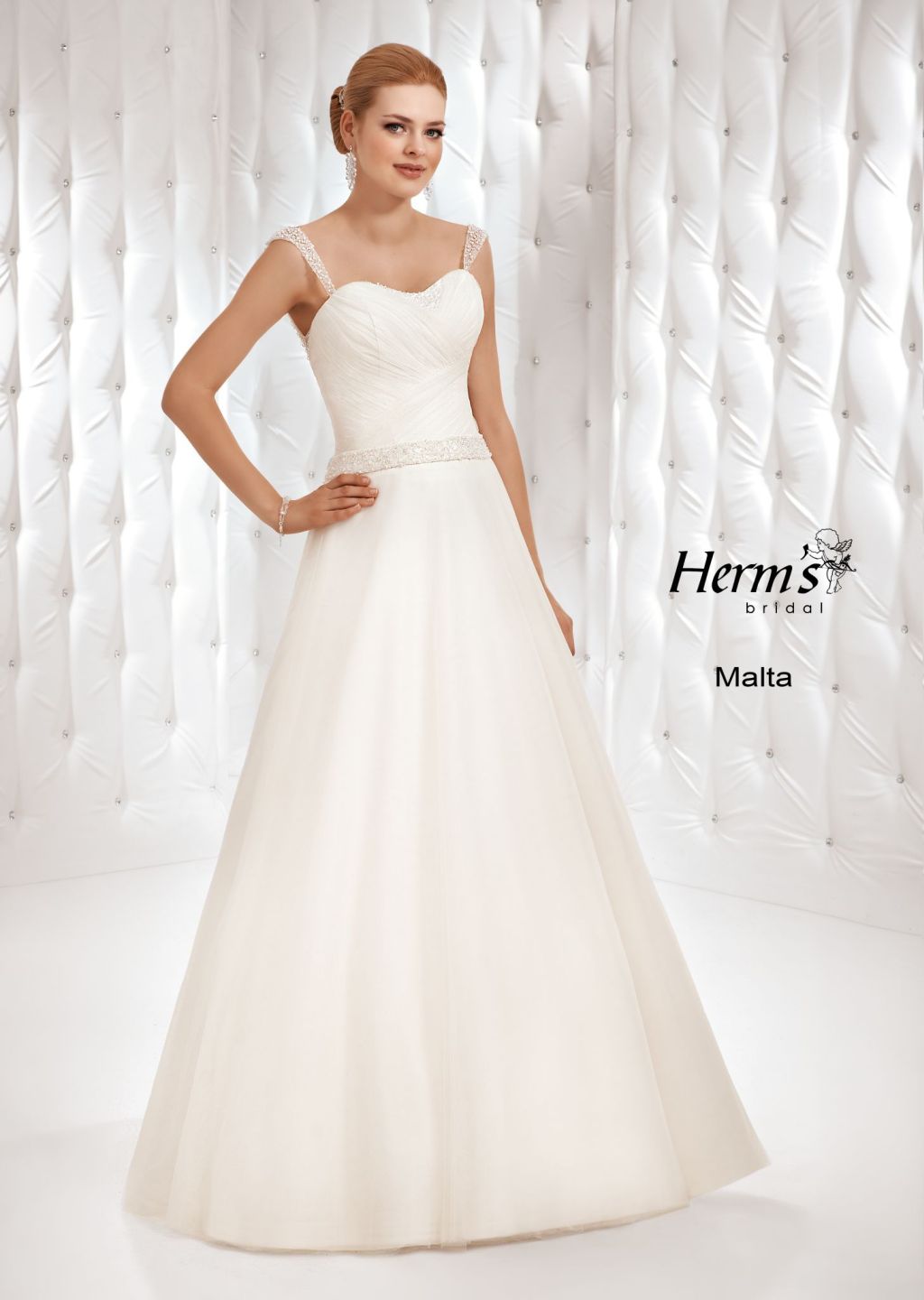 Wedding dress Herm’s Bridal MALTA Warsaw Slubne.pl