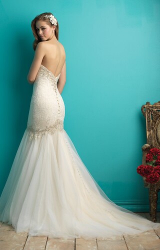 suknia slubna allure bridals 9263