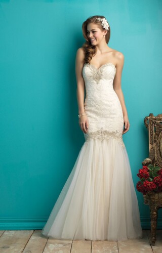 suknia slubna allure bridals 9263