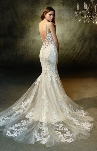 suknia slubna blue by enzoani Lilac