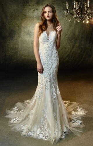 suknia slubna blue by enzoani Blue Lilac