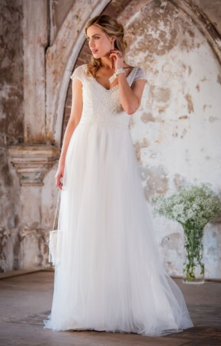 suknia slubna tres chic 9963MS