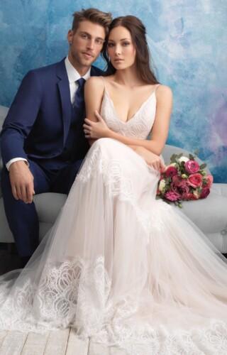 suknia slubna allure bridals 9555