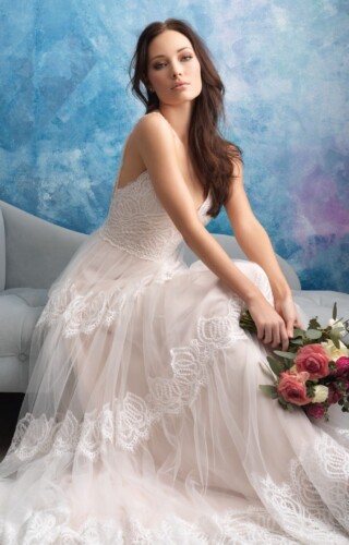 suknia slubna allure bridals 9555