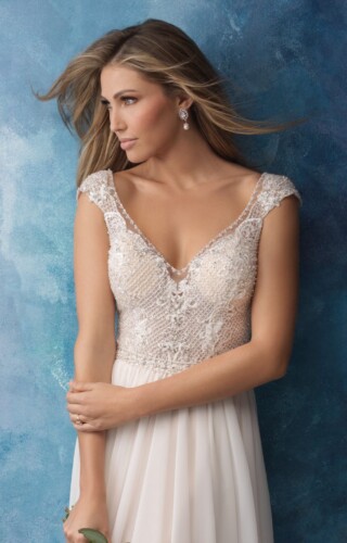 suknia slubna allure bridals 9563