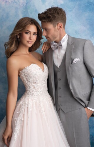 suknia slubna allure bridals 9565