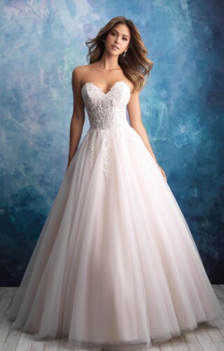 suknia slubna allure bridals 9565