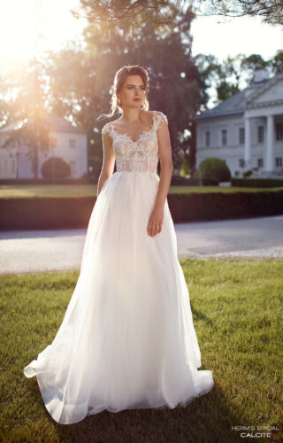 suknia slubna herms bridal Calcite