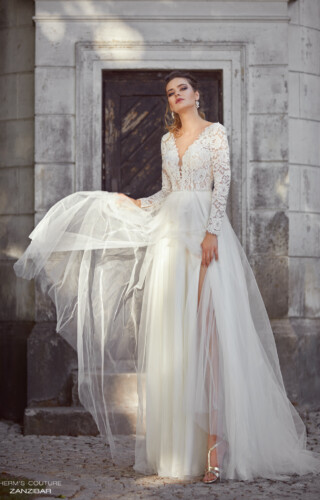 suknia slubna herms couture Zanzibar