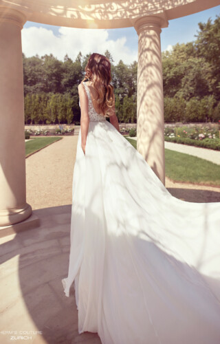 suknia slubna herms couture Zurich