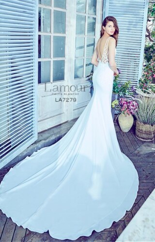 suknia slubna lamour calla blanche LA7279 Cybill