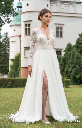 suknia slubna ms moda AURELIA