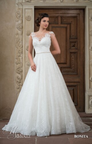 suknia slubna ms moda BONITA