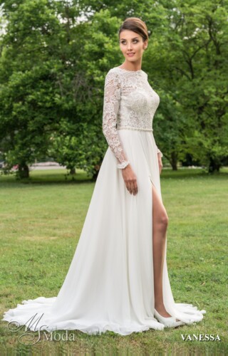 suknia slubna ms moda VANESSA