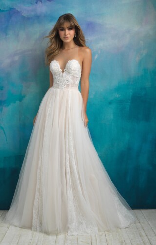 suknia slubna allure bridals 9505