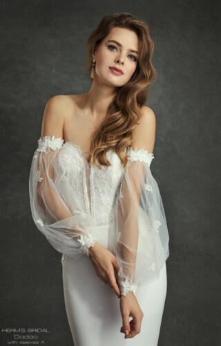 suknia slubna herms bridal Dadao sleeves a