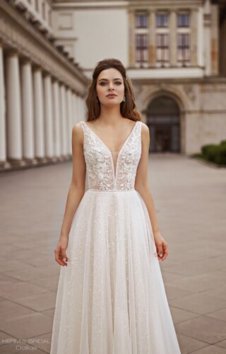 suknia slubna herms bridal Dallas