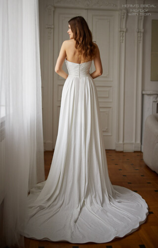 suknia slubna Herms Bridal Harbor with train