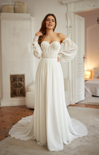 suknia slubna Herms Bridal Hawaii