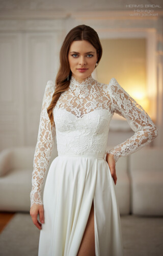 suknia slubna Herms Bridal Hidalgo with jacket