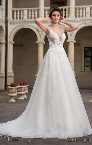suknia slubna ms moda BUTTERFLY