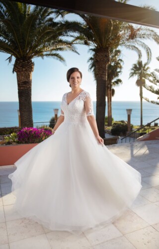 suknia slubna tres chic ME 21303