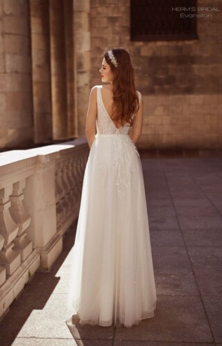 suknia slubna herms bridal Evanston