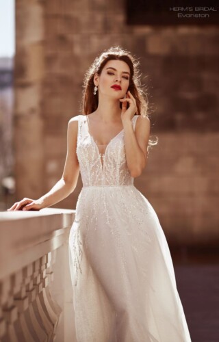 suknia slubna herms bridal Evanston