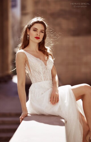 suknia slubna herms bridal Evanston