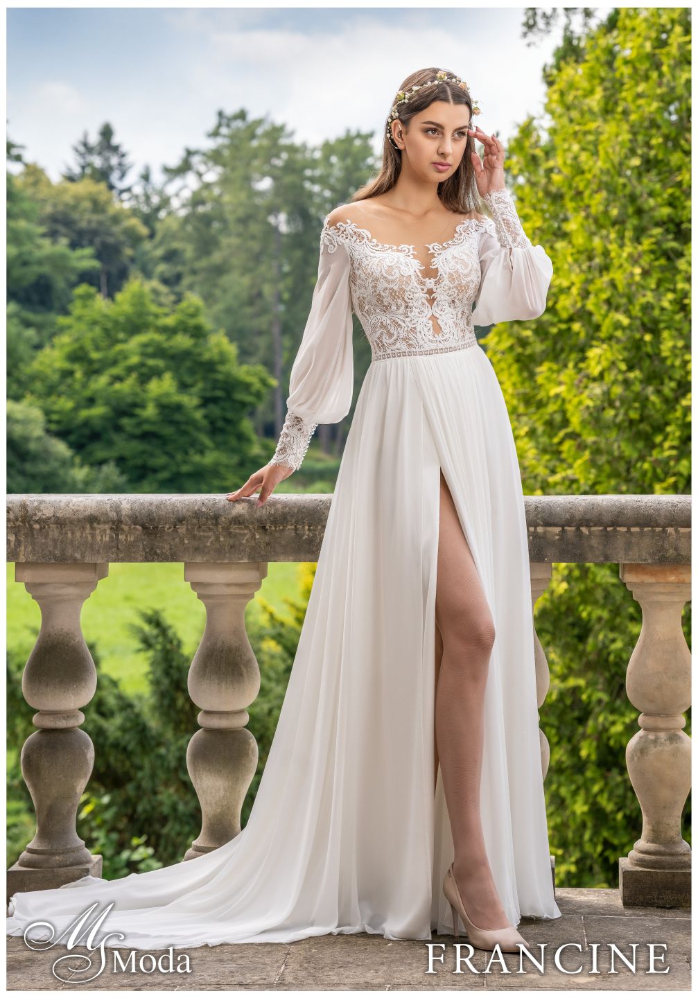 Wedding dress – Ms Moda – FRANCINE 2022 – Warsaw – Slubne.pl