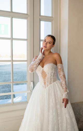 suknia slubna queen 2736